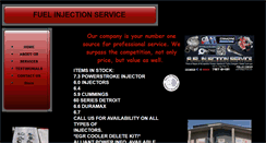 Desktop Screenshot of fuelinjectionserviceinc.com